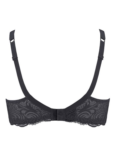 Кружевной бюстгальтер Lormar FRIZZANTE SFODERATO nero, Цвет: nero (черный), Размеры: 70C, изображение 5