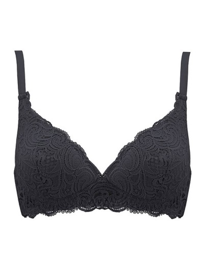 Бюстгальтер без косточек Lormar FRIZZANTE Vela nero, Цвет: nero (черный), Размеры: 70B, изображение 3