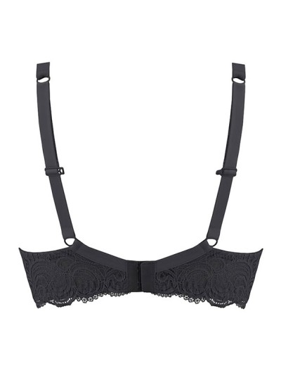 Бюстгальтер без косточек Lormar FRIZZANTE Vela nero, Цвет: nero (черный), Размеры: 70B, изображение 5