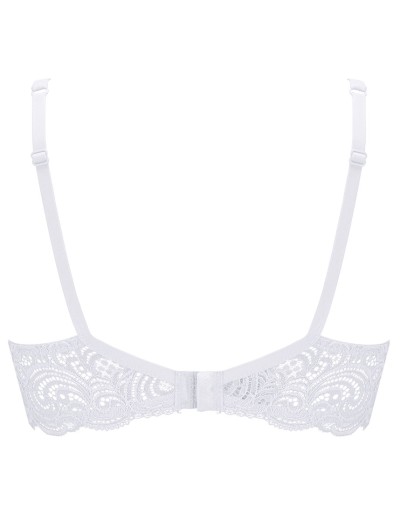 Бюстгальтер с глубоким вырезом Lormar FRIZZANTE V-BRA bianco, Цвет: bianco (белый), Размеры: 75B, изображение 3