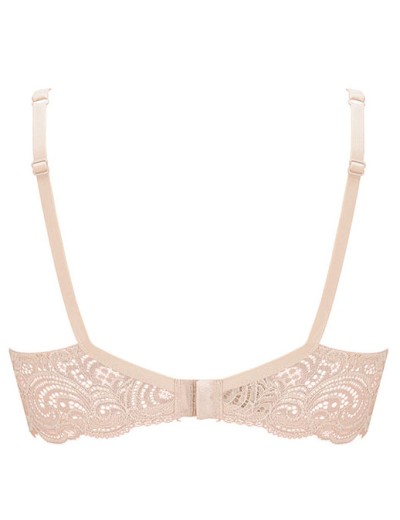 Бюстгальтер с глубоким вырезом Lormar FRIZZANTE V-BRA cipria, Цвет: cipria (телесный), Размеры: 70B, изображение 3