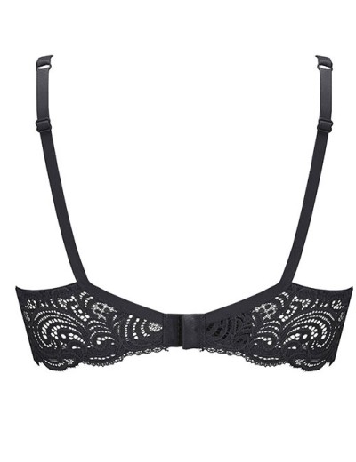 Бюстгальтер с глубоким вырезом Lormar FRIZZANTE V-BRA nero, Цвет: nero (черный), Размеры: 70C, изображение 2