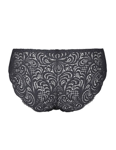 Кружевные женские слипы Lormar FRIZZANTE slip nero, Цвет: nero (черный), Размеры: XL, изображение 4