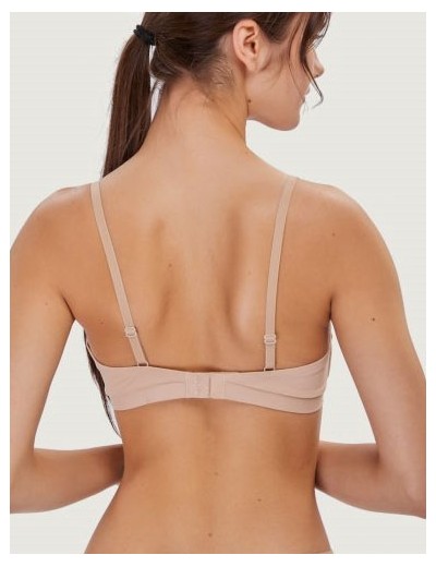 Треугольный бюстгальтер без косточек Lormar INVISIBILE EXTRA nudo, Цвет: nudo (телесный), Размеры: 75B, изображение 3