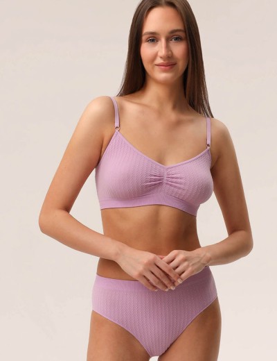 Топ на тонких бретелях MY BR641 liliac, Цвет: сиреневый, Размеры: S, изображение 3