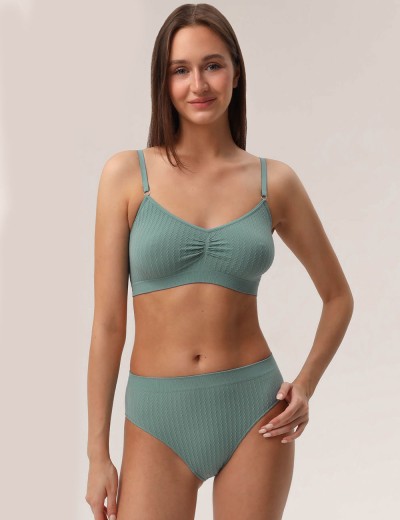 Трусы слипы из микрофибры MY SL716 laguna, Цвет: бирюзовый, Размеры: S, изображение 2