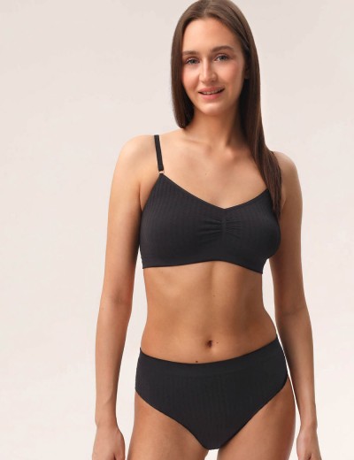 Трусы слипы из микрофибры MY SL716 nero, Цвет: черный, Размеры: S, изображение 2