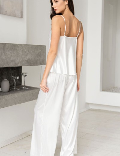 Костюм тройка из натурального шелка Mia-Amore MARJORY 3966 белый, Цвет: белый, Размеры: M, изображение 5