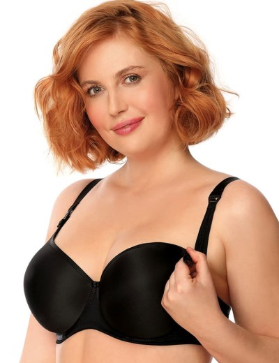 Бюстгальтер для кормления Nipplex ANNA U MAMA черный, Цвет: черный, Размеры: 80G, изображение 2