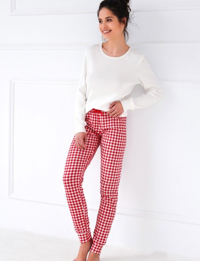 Хлопковая пижама Sensis PERFECT, Цвет: белый, Размеры: M, изображение 2