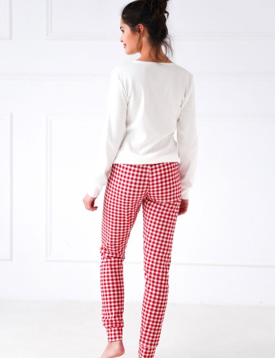 Хлопковая пижама Sensis PERFECT, Цвет: белый, Размеры: M, изображение 3