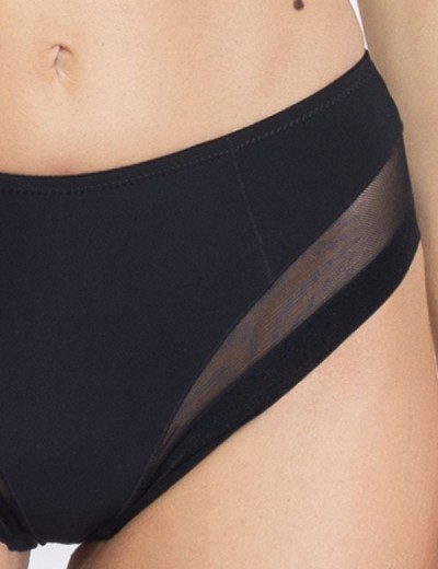 Трусы слипы с легкой утяжкой Sielei EVERYBODY 1865 nero, Цвет: nero (черный), Размеры: S, изображение 3