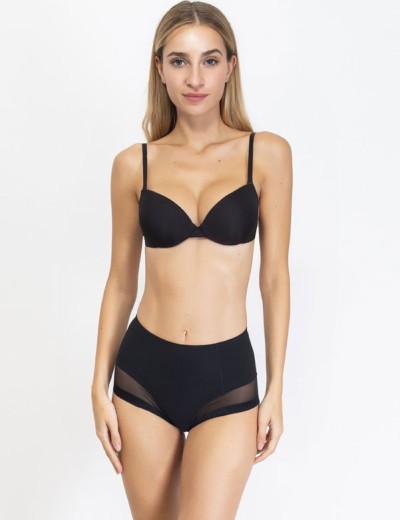 Трусы с утяжкой Sielei EVERYBODY 1869 nero, Цвет: nero (черный), Размеры: 4XL, изображение 4