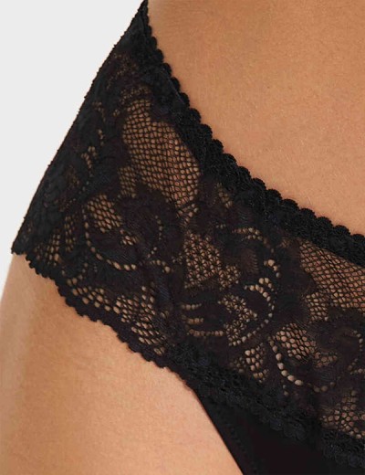 Трусы слипы Simona M 045/30 черный, Цвет: черный, Размеры: L, изображение 2