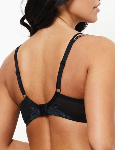 Бюстгальтер на большую грудь Subtille VENERA soft full cup, Цвет: черный+бежевый, Размеры: 65K, изображение 2