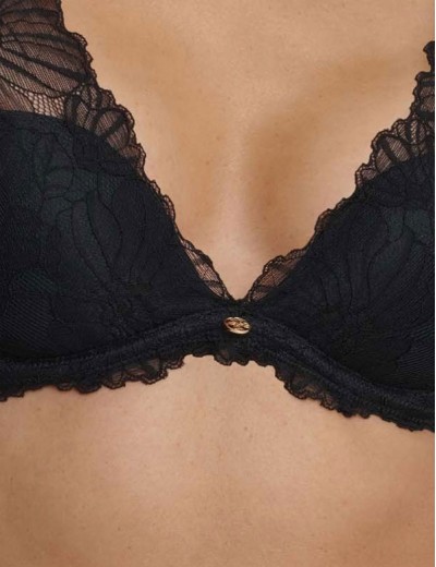 Бюстгальтер бралетт пуш-ап Esotiq IDEALLY 40870 черный, Цвет: черный, Размеры: 70D, изображение 4