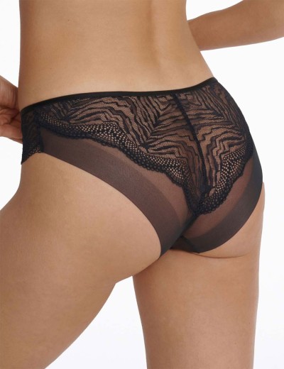 Трусики слипы Esotiq IVETTE 40893 черный+бежевый, Цвет: черный+бежевый, Размеры: S, изображение 2 Трусики слипы Esotiq IVETTE 40893 черный+бежевый, Цвет: черный+бежевый, Размеры: S, изображение 2