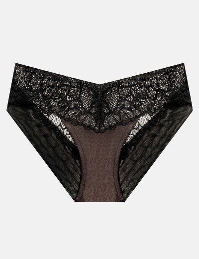 Трусики слипы Esotiq IVETTE 40893 черный+бежевый, Цвет: черный+бежевый, Размеры: S, изображение 5 Трусики слипы Esotiq IVETTE 40893 черный+бежевый, Цвет: черный+бежевый, Размеры: S, изображение 5