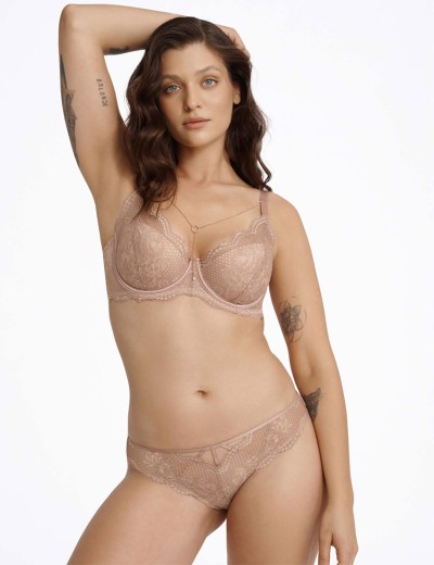 Трусы бразилиана Esotiq IDENTITY 41010 латте, Цвет: латте, Размеры: M, изображение 3