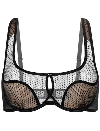 Бюстгальтер полумягкий Gracija-Rim BLACK DIAMOND 10283, Цвет: черный/кофе с молоком, Размеры: 75D, изображение 4