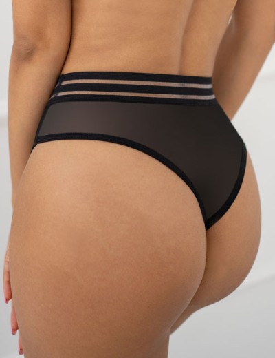 Трусики стринги Kris Line ITS ME stringshorts, Цвет: черный, Размеры: S, изображение 2 Трусики стринги Kris Line ITS ME stringshorts, Цвет: черный, Размеры: S, изображение 2