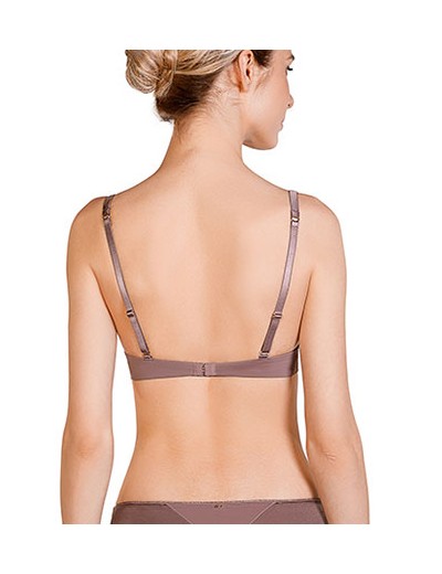 Бюстгальтер с пуш-ап гелем Mioocchi CRYSTALL 7735 stone, Цвет: stone (кофейный), Размеры: 70C, изображение 2