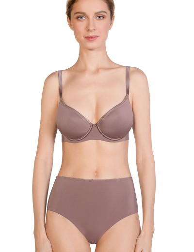 Бюстгальтер спейсер Mioocchi CRYSTALL 7738 stone, Цвет: stone (кофейный), Размеры: 85D, изображение 3