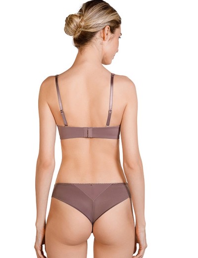 Бюстгальтер анжелика пуш-ап Mioocchi CRYSTALL 7739 stone, Цвет: stone (кофейный), Размеры: 75C, изображение 5