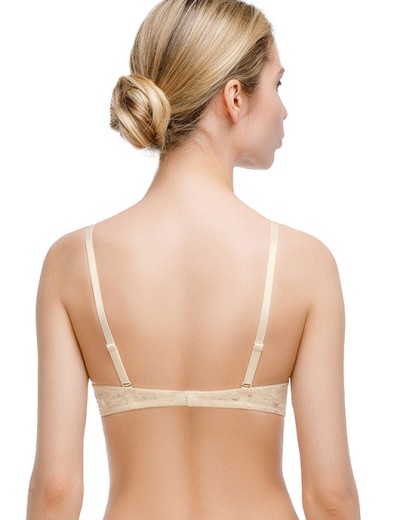 Бюстгальтер пуш-ап гелевый Mioocchi MONA 7760 cipria, Цвет: cipria (пудровый), Размеры: 80C, изображение 2