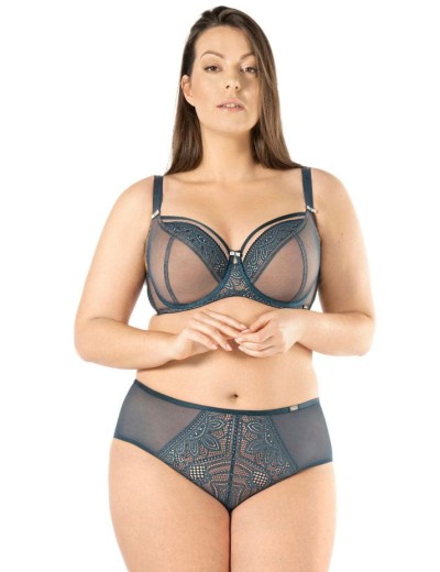 Мягкий бюстгальтер на большую грудь Nipplex DANIELA M деним, Цвет: деним, Размеры: 75J, изображение 3