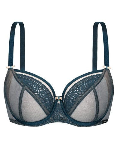 Мягкий бюстгальтер на большую грудь Nipplex DANIELA M деним, Цвет: деним, Размеры: 75J, изображение 4