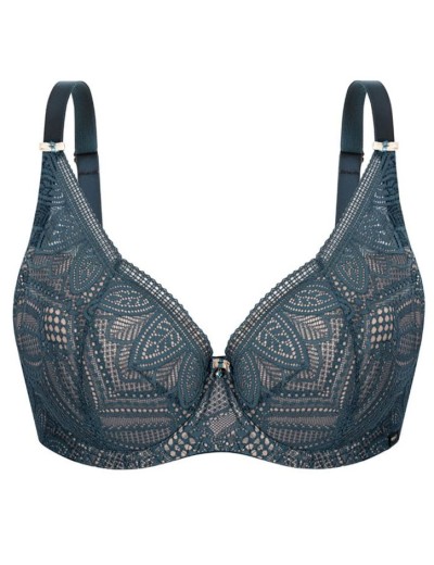 Бюстгальтер на тонком поролоне Nipplex DANIELA U деним, Цвет: деним, Размеры: 80E, изображение 4