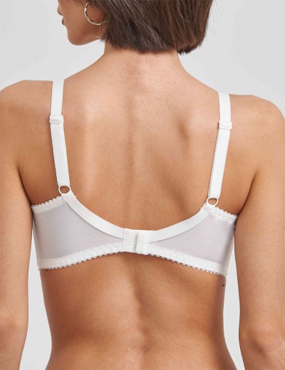 Бюстгальтер балконет Simona M 802/05 молоко, Цвет: молоко, Размеры: 75H, изображение 2