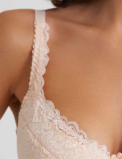 Бюстгальтер балконет Simona M 802/05 жасмин, Цвет: жасмин, Размеры: 85G, изображение 5