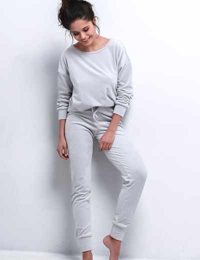 Домашний костюм Sensis SILVER, Цвет: серый, Размеры: M, изображение 3