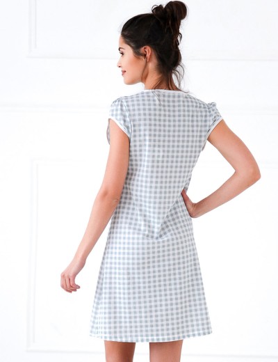 Сорочка для беременных Sensis SYMONE, Цвет: серый, Размеры: M, изображение 2