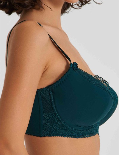 Бюстгальтер полумягкий Simona M 610 cосна, Цвет: cосна, Размеры: 80E, изображение 5