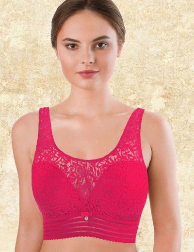 Бюстгальтер бралетт VOVA PAOLA V48412 азалия, Цвет: азалия, Размеры: 75A, изображение 3