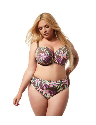 Бюстгальтер купальный Kris Line PARADISE BEACH soft, Цвет: коричневый, Размеры: 75E, изображение 4