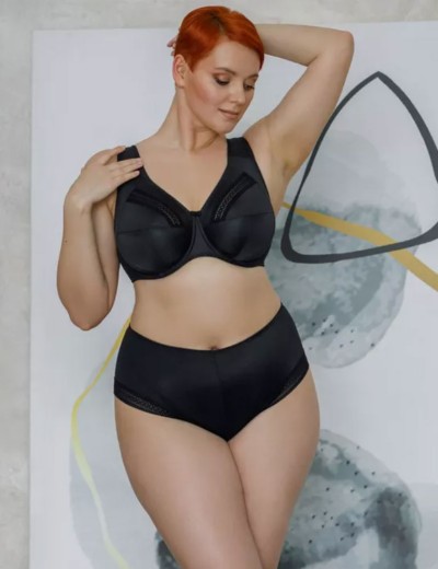 Мягкий бюстгальтер на косточках Honey H46-23-L черный, Цвет: черный, Размеры: 105C, изображение 6 Мягкий бюстгальтер на косточках Honey H46-23-L черный, Цвет: черный, Размеры: 105C, изображение 6