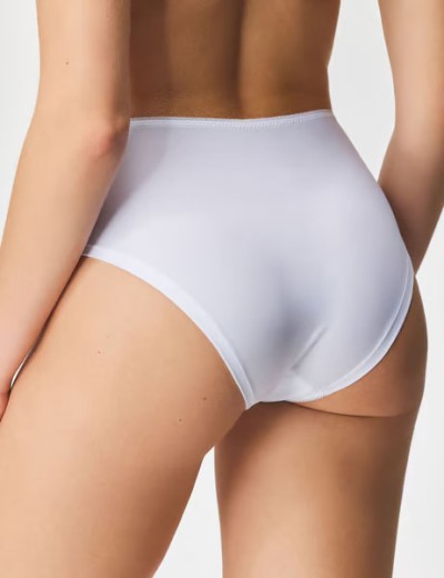 Трусы слипы миди Kinga ONYX 427/3-P белый, Цвет: белый, Размеры: M, изображение 2