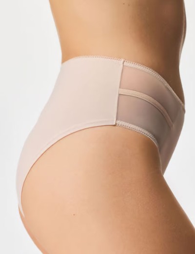 Трусы слипы миди Kinga ONYX 427/3-P бежевый, Цвет: бежевый, Размеры: L, изображение 3