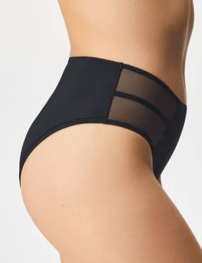 Трусы слипы миди Kinga ONYX 427/3-P черный, Цвет: черный, Размеры: L, изображение 3