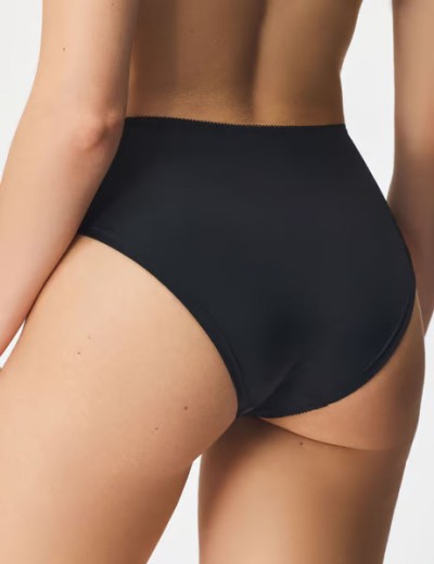 Трусы слипы миди Kinga ONYX 427/3-P черный, Цвет: черный, Размеры: L, изображение 2