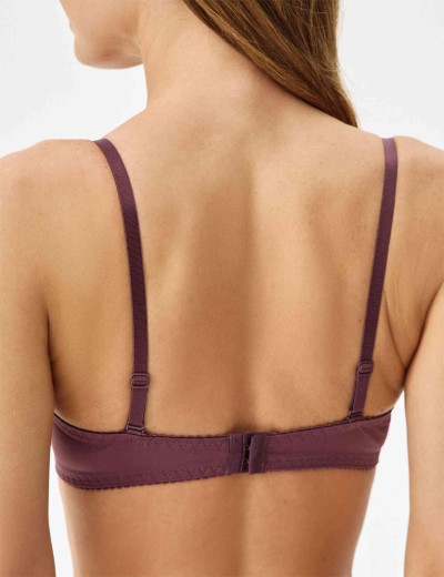 Бюстгальтер балконет анжелика Lina A 6035 крокус, Цвет: крокус, Размеры: 70E, изображение 2