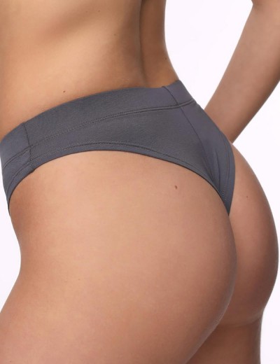 Хлопковые трусы бразилиана MY DS101 пепел, Цвет: серый, Размеры: L, изображение 2 Хлопковые трусы бразилиана MY DS101 пепел, Цвет: серый, Размеры: L, изображение 2