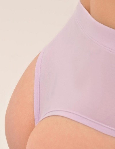 Высокие трусы стринги MY DS102 черничный йогурт, Цвет: сиреневый, Размеры: M, изображение 3