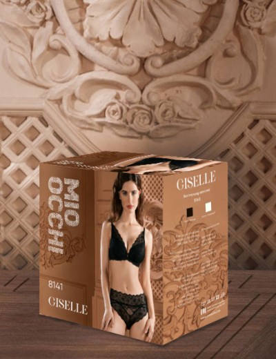 Бюстгальтер с формованной чашкой Mioocchi GISELLE 8141 crema, Цвет: crema (молочный), Размеры: 70B, изображение 4