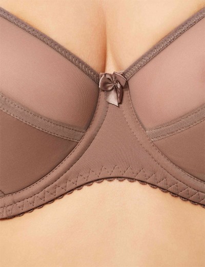 Бюстгальтер полумягкий с подкроем Novella 152 перец, Цвет: перец, Размеры: 75D, изображение 5