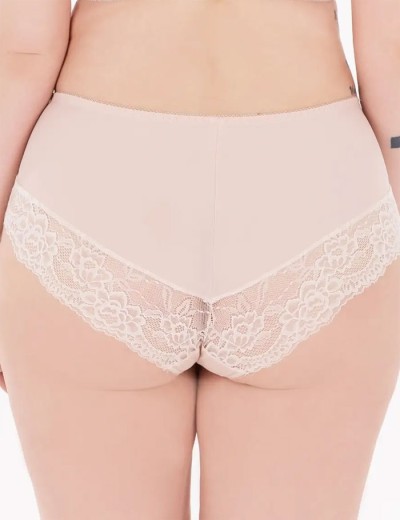 Трусы слипы миди Sermija 149-19-K крем-брюле, Цвет: крем-брюле, Размеры: XL, изображение 2